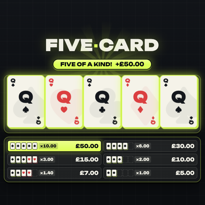 Five Cards